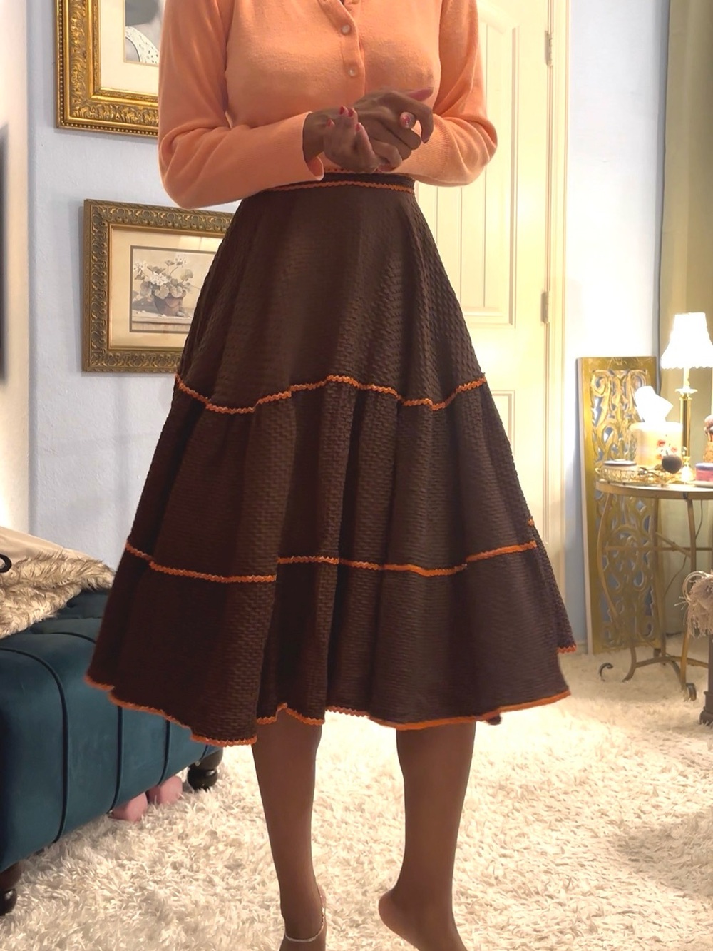 1950s Vintage Skirt